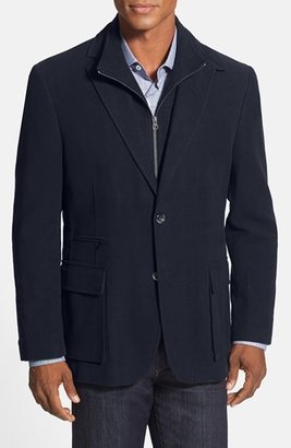 Kroon 'Commodore' Classic Fit Hybrid Sport Coat with Removable Bib