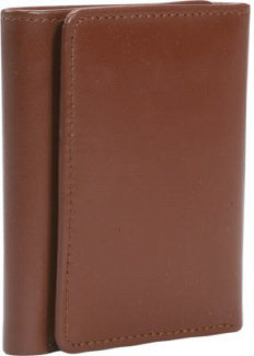 Leatherbay Tri Fold Leather Wallet
