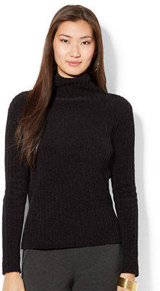 Lauren Ralph Lauren Rib-Knit Funnelneck Sweater