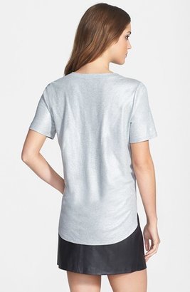 Vince Camuto Metallic Jersey Tee (Online Only)