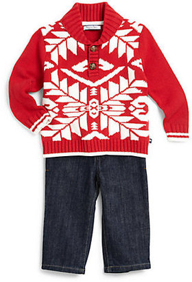 Hartstrings Infant's Snowflake Sweater