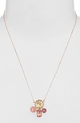 Suzanne Kalan Stone Cluster Pendant Necklace