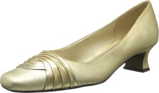 easy street gold shoes
