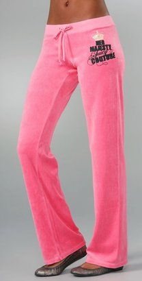 Juicy Couture Her Majesty Velour Pant