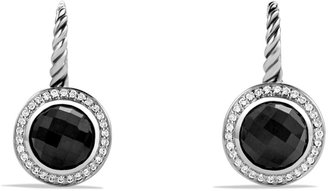 David Yurman Color Classics Drop Earrings with Black Onyx and Diamonds