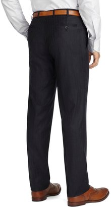 Brooks Brothers Milano Fit Saxxon Wool Pin-Dot Stripe 1818 Suit
