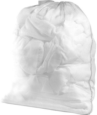 Container Store Mesh Laundry Bag White