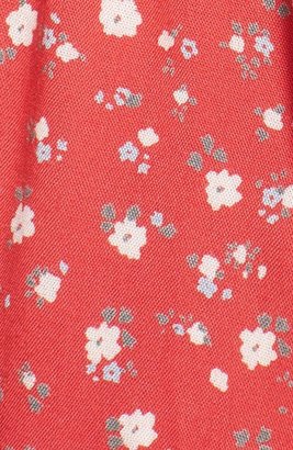 Billabong 'Bringin' It Back' Floral Print Babydoll Dress (Juniors)
