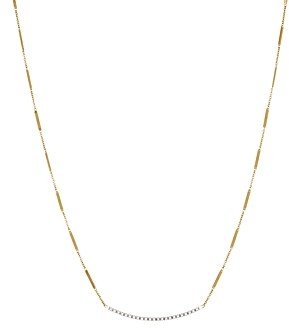 Marco Bicego 18K Yellow Gold Goa Necklace With Diamonds, 16