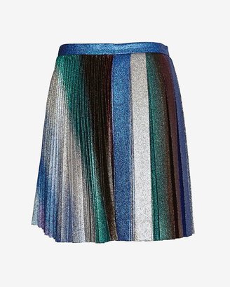 Marco De Vincenzo Multi Color Pleated Skirt