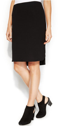 Eileen Fisher High-Low Hem Pencil Skirt