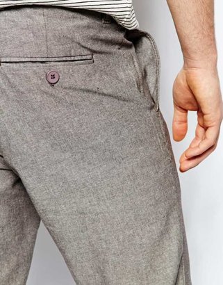 American Apparel Chinos In Chambray