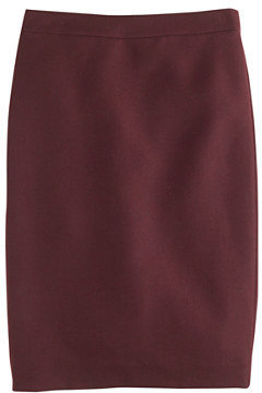 J.Crew Tall No. 2 pencil skirt in double-serge wool