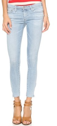 AG Adriano Goldschmied Zip Ankle Legging Jeans