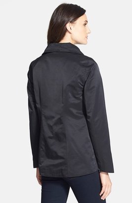 Eileen Fisher Convertible Collar Asymmetrical Jacket