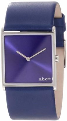 D+art's a.b. art Women's E109 "Series E" Stainless Steel Watch with Leather Band