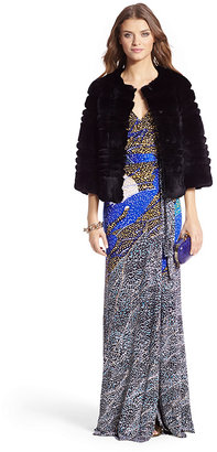Diane von Furstenberg Sonia Silk Jersey Maxi Gown