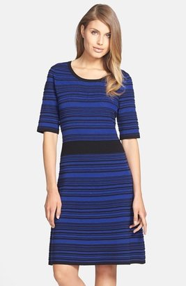 Taylor Dresses Ribbed Sweater Dress