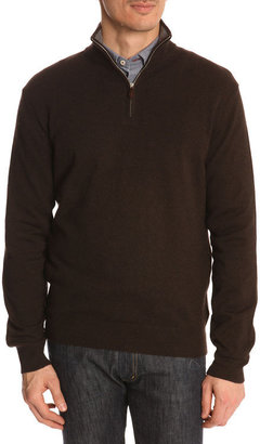 Hackett Fine Gauge Brown Sweater