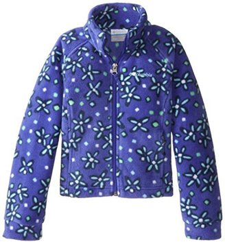 Columbia Girls'  Benton Springs Printed Fleece Jacket