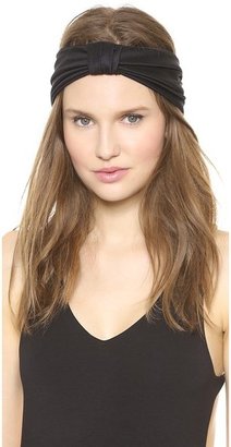 Jennifer Behr Silk Jersey Turban Headband