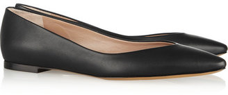 Chloé Leather point-toe flats