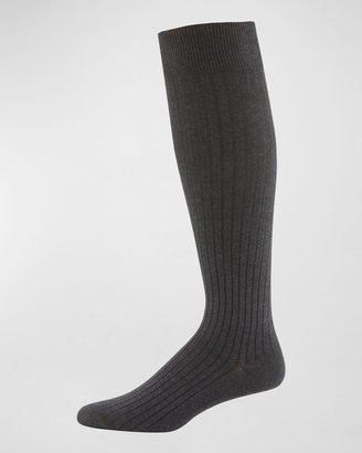 Neiman Marcus Core-Spun Socks, Over-the-Calf