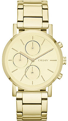 DKNY NY8861 Soho stainless steel and gold-ion plated watch