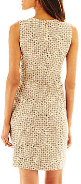 JCPenney Nine & Co 9 & Co. Tweed Pocket Dress