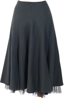 Chanel Amazing Long Skirt With A Petticoat In Pleated Tulle