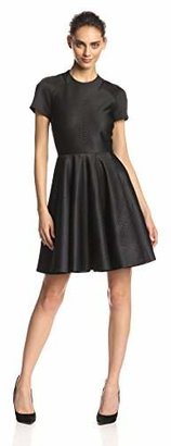 Ted Baker Women's Melisse Embossed Fit-and-Flare Dress