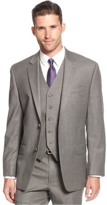 MICHAEL Michael Kors Suit Mid-Grey Flannel Solid Vested