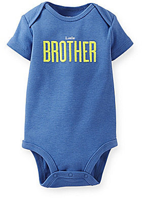 Carter's Newborn-24 Months Little Brother Bodysuit