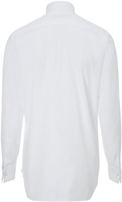 Etro Cotton Tuxedo Shirt Gr. 40