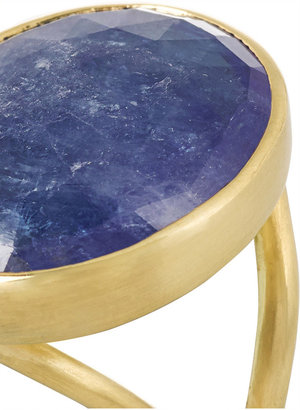 Hampton Sun Brooke Gregson 18-karat gold tanzanite ring