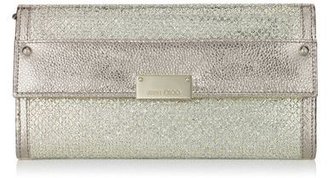 Jimmy Choo Reese  Glitter Fabric Wallet