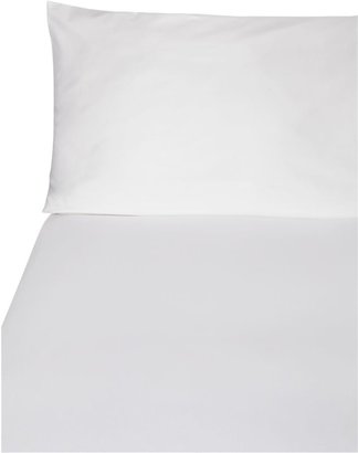 House of Fraser Casa Couture 600 thread count flat sheet white super king