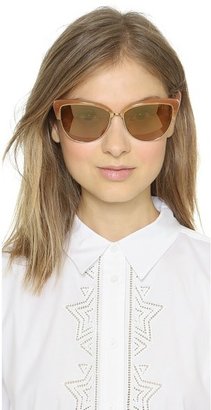 Oliver Peoples Alisha Mirrored Sunglasses