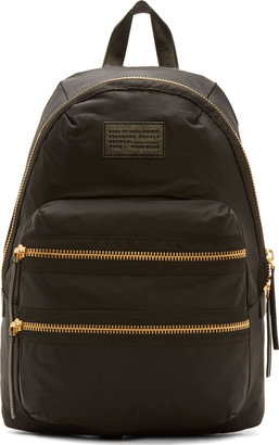 Marc by Marc Jacobs Black Nylon Arigato Packrat Backpack