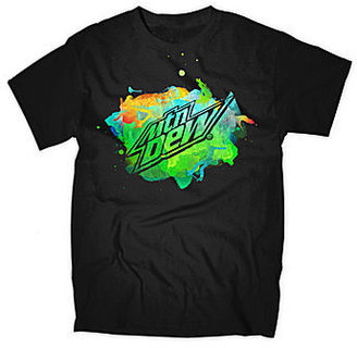 JCPenney Novelty T-Shirts Mountain Dew Paint Tee