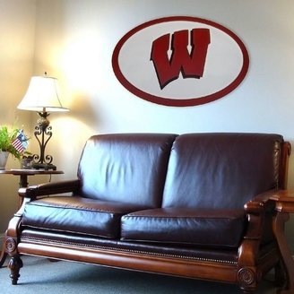 NCAA Wisconsin Badgers 46-inch Carved Wall Art