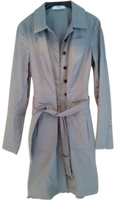 Prada Grey Cotton Trench coat