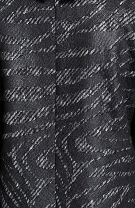 The Kooples Textured Zebra Jacquard Coat