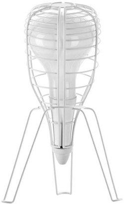 Diesel Cage Rocket Table Lamp - White