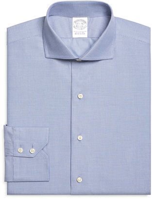 Brooks Brothers Extra-Slim Fit Mini Check Dress Shirt