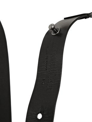 Ann Demeulemeester 200mm Leather High Waist Belt