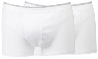 Jockey Big and tall pack of two white modern classic trunks