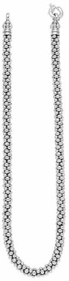 Lagos Sterling Silver Caviar 7mm Rope Necklace