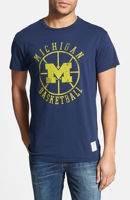 Retro Brand 20436 Retro Brand 'Michigan Wolverines - Basketball' Graphic T-Shirt