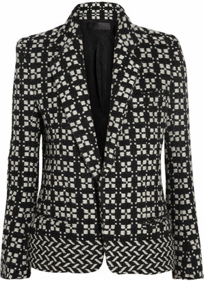 Haider Ackermann Wool-blend tweed blazer